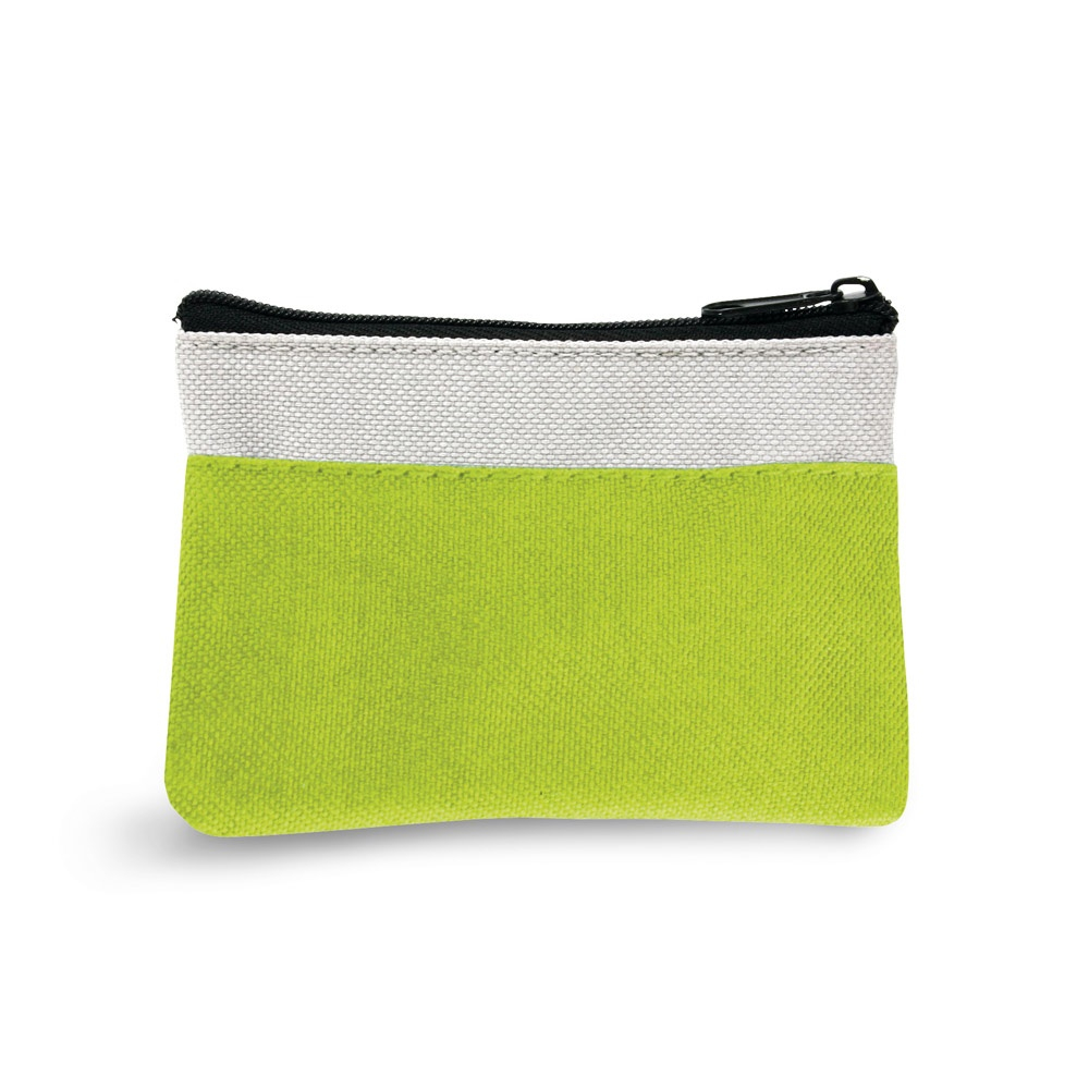 Trousse porte-clés publicitaire Vert Clair